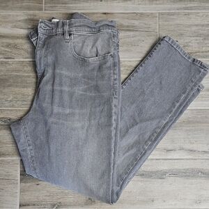 Goodthreads Men's Washed Gray Straight Jeans